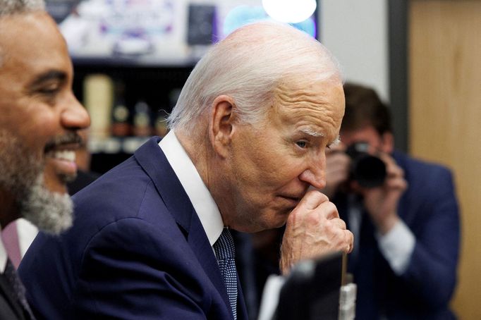 Joe Biden 16. července v Las Vegas.