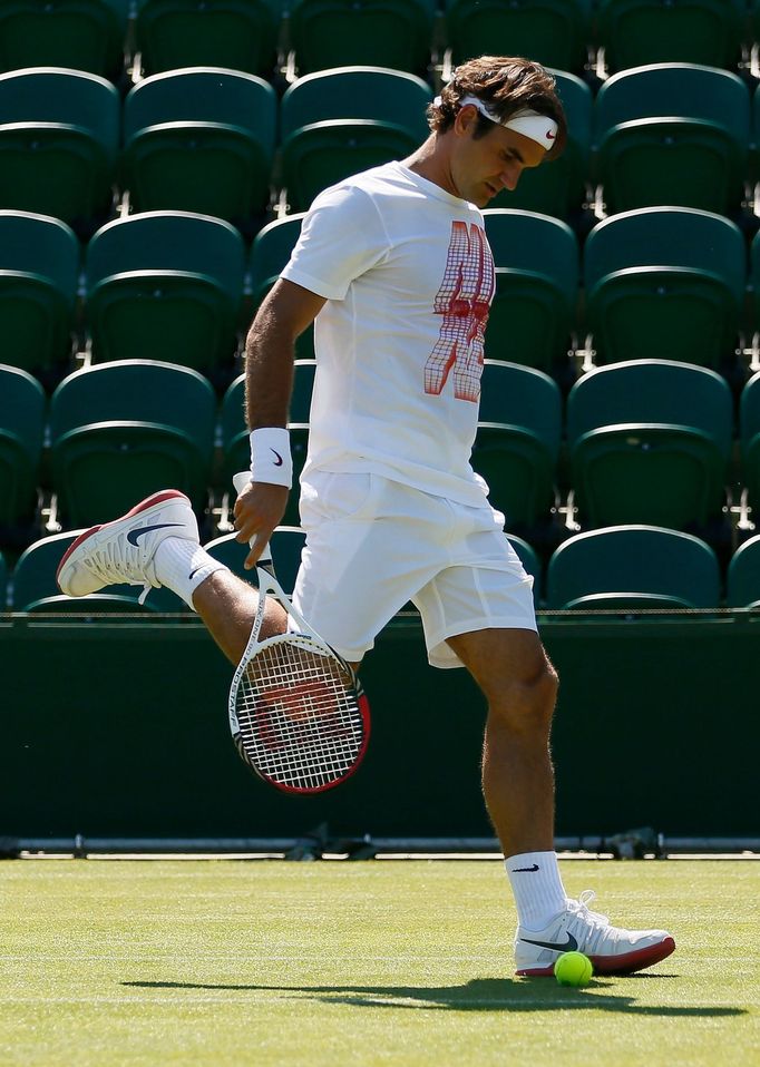 Tenisté se chystají na olympijský turnaj ve Wimbledonu