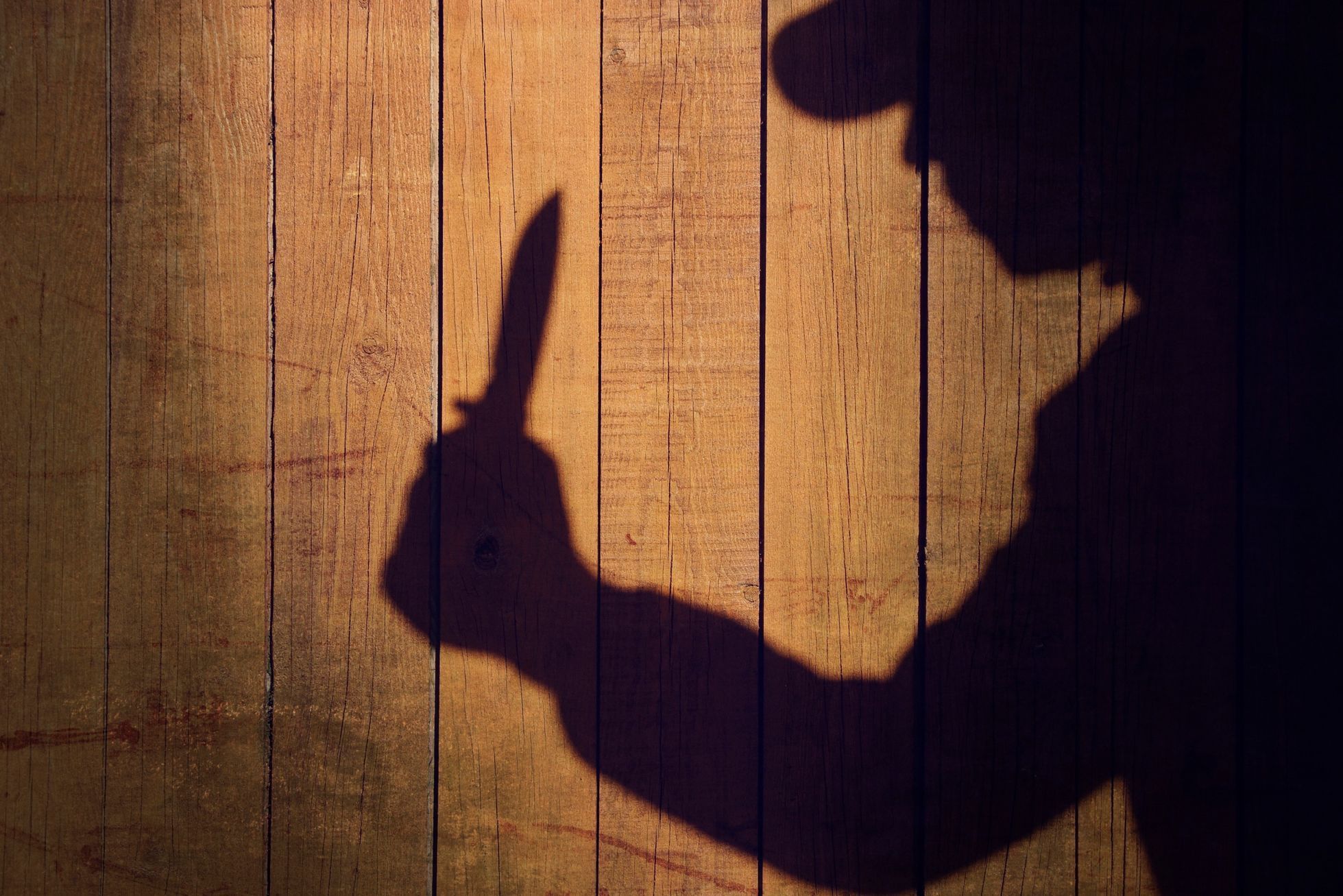 Kriminalita, útočník s nožem, ilustrační foto