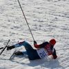 Běžkař Antov Gafarov spadl v semifinále sprintu