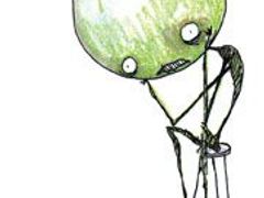 kresby Tima Burtona ke knize Trudný konec ústřičného chlapečka
