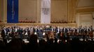 Snímek z úterního vystoupení České filharmonie v newyorské Carnegie Hall.