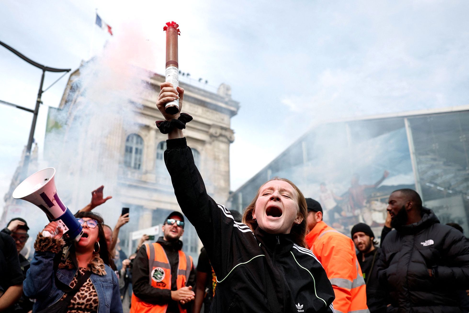 Francie, protesty, Macron, vláda, nepokije, demonstrace,