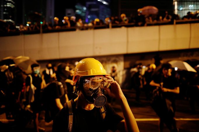 Protesty v Hongkongu