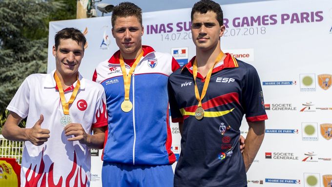 Plavec Vladimír Hlaváč zažil na Evropských hrách handicapovaných medailové žně.