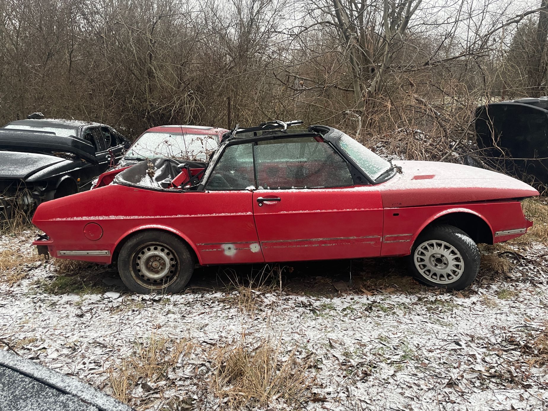 Saab Punk vrakoviště v Praze