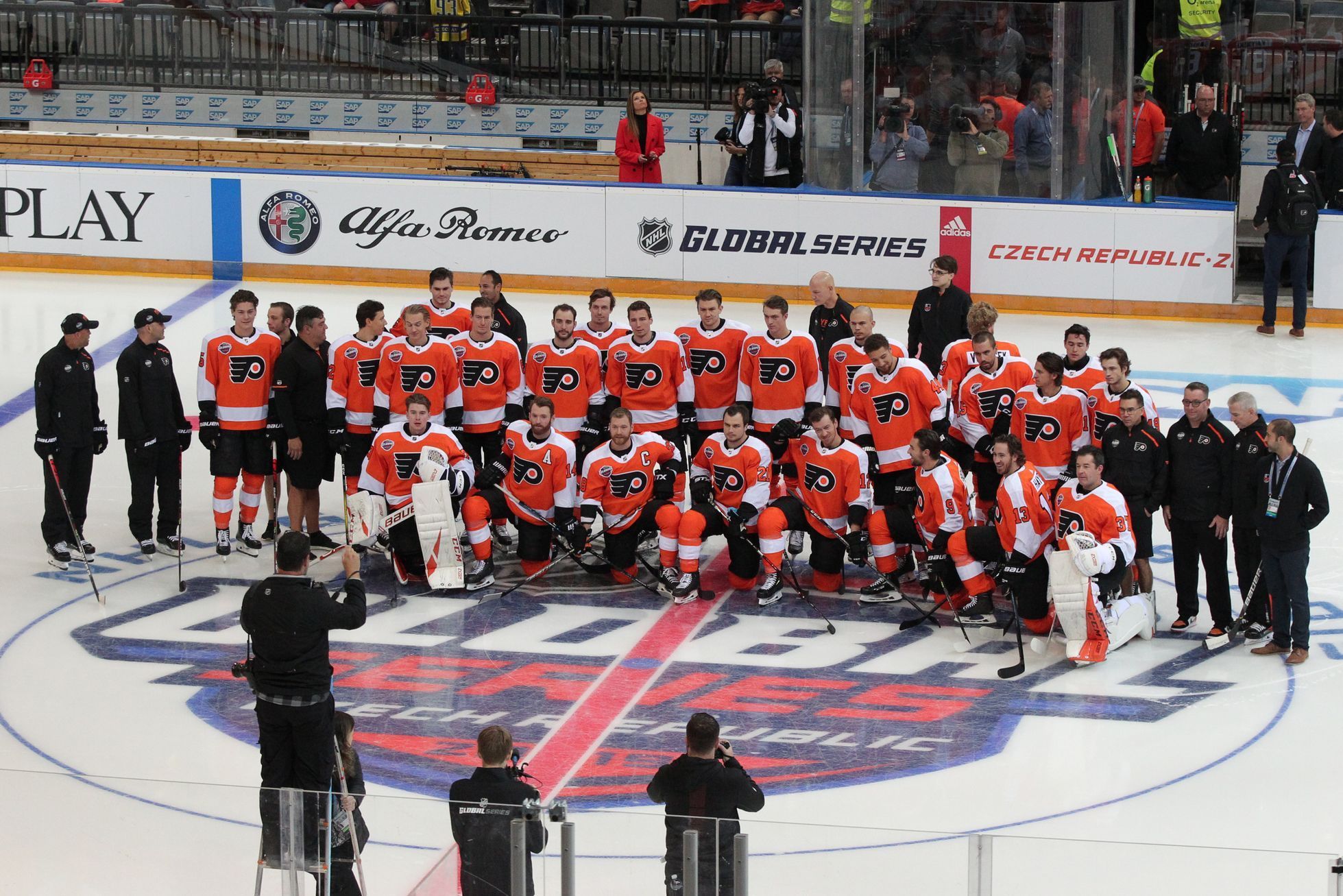 NHL Global Series 2019, Prague, Philadelphia Flyers - Chicago Blackhawks