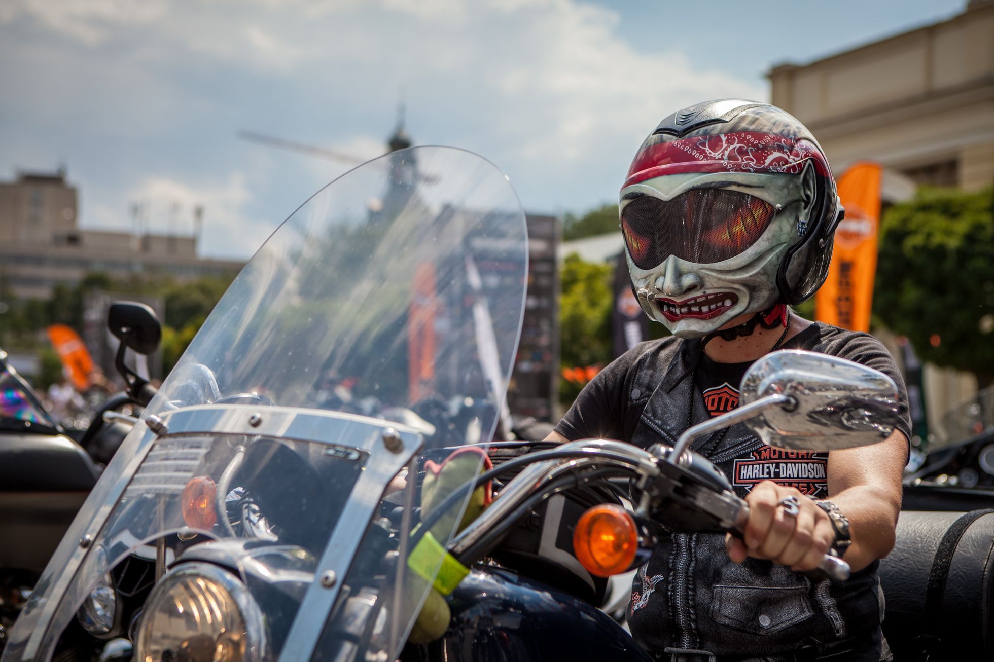 Oslava 115. výročí Harley-Davidson v Praze