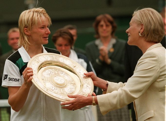 Wimbledon 1998: Jana Novotná a vévodkyně z Kentu