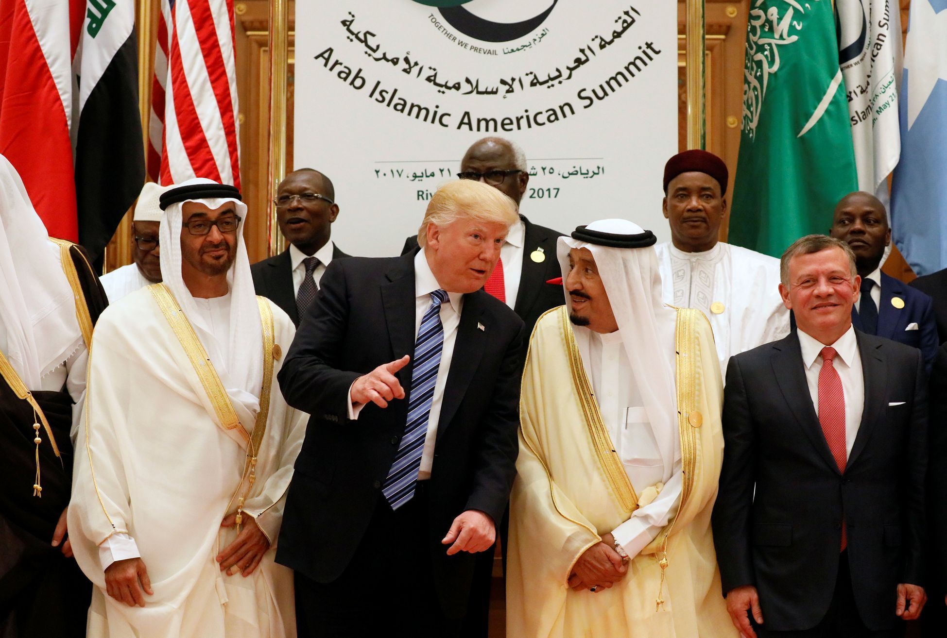 Trump v Saúdské Arábii