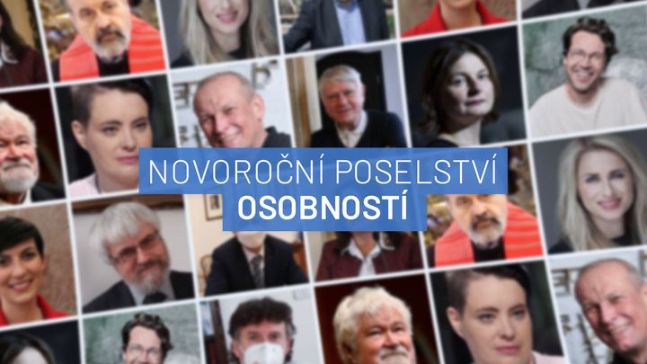 Mít odvahu, pomáhat si a neztrácet naději. To přejí osobnosti čtenářům do roku 2022; Zdroj foto: Aktuálně.cz