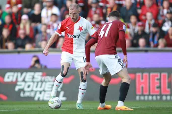 Mick van Buren a Martin Vitík ve finále MOL Cupu Sparta - Slavia