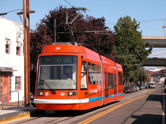 Tramvaj Škoda 10T, Portland