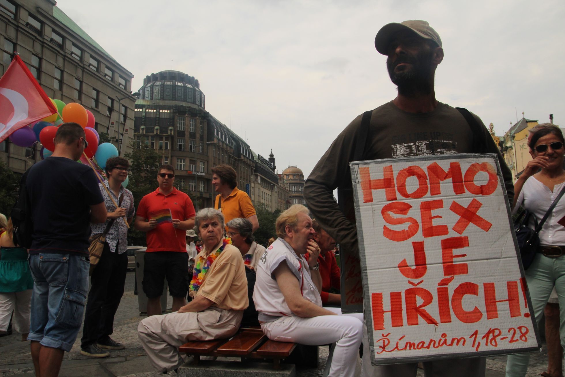 Prague pride pochod 2015