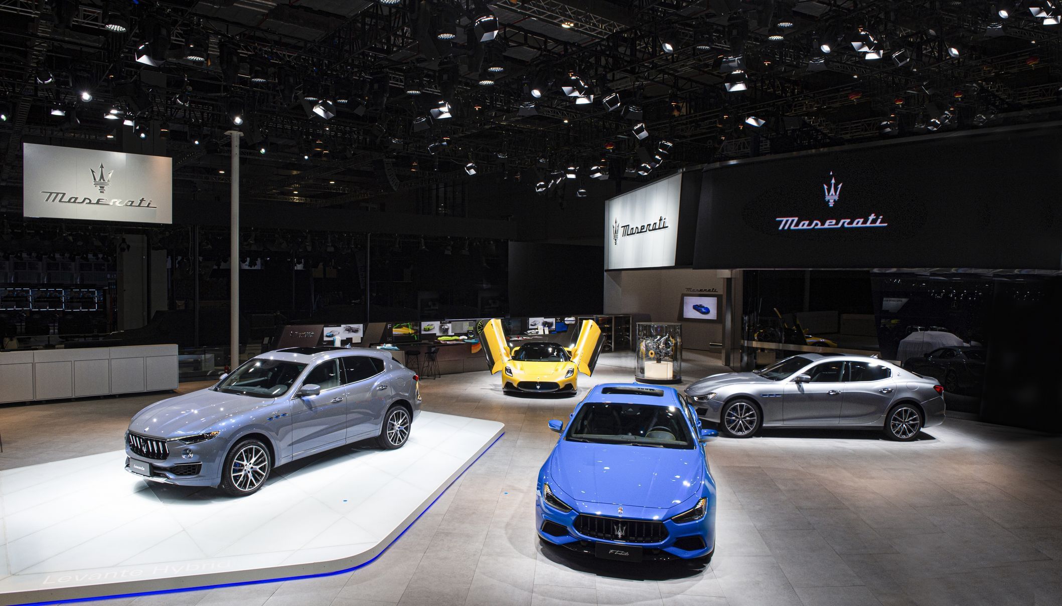 Maserati na autosalonu v Šanghaji 2021