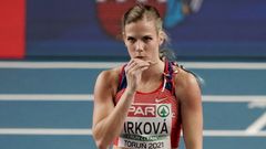 Česká sprinterka Marcela Pírková na HME 2021 v Toruni
