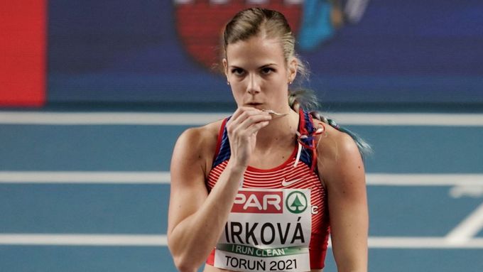 Česká sprinterka Marcela Pírková na HME 2021 v Toruni