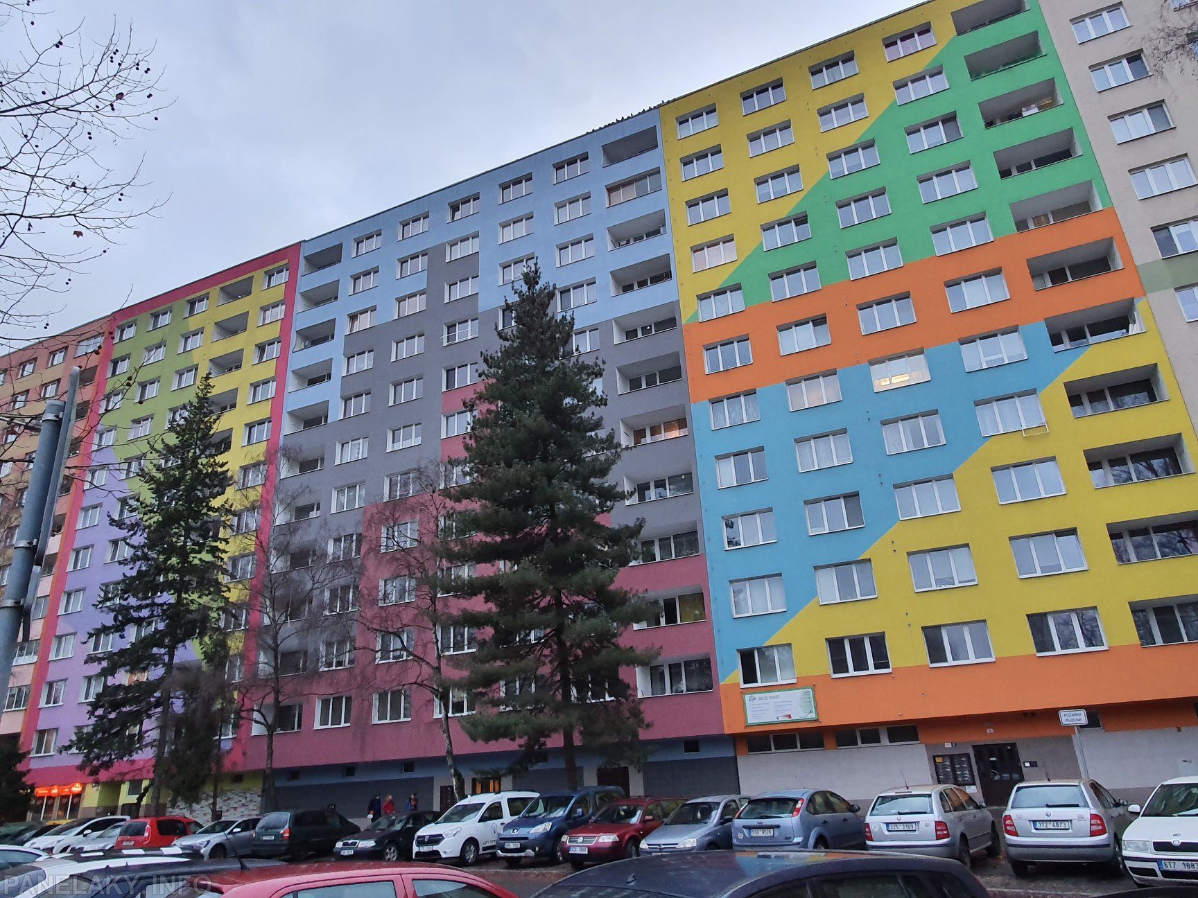 Barevné paneláky
