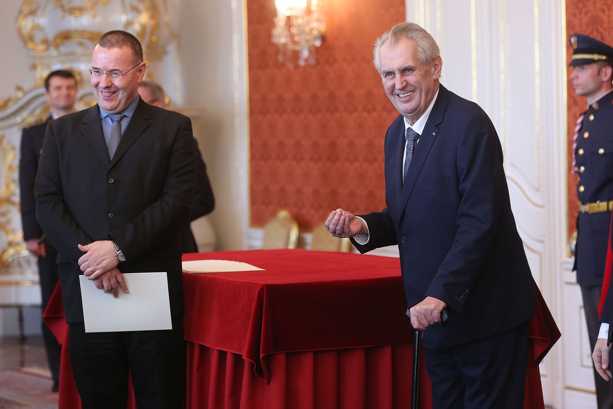 Jmenování soudců na Pražském hradě
