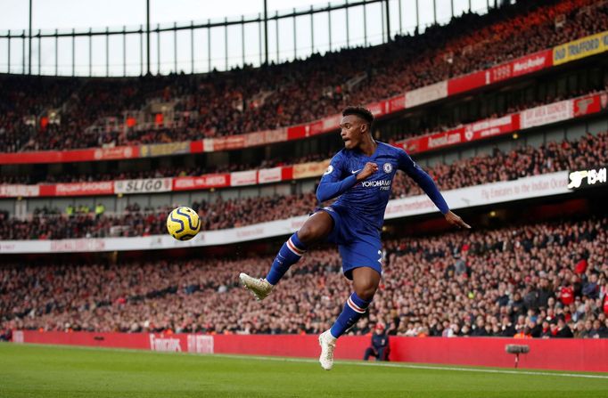 Soccer Football - Premier League - Arsenal v Chelsea - Emirates Stadium, London, Britain - December 29, 2019 Chelsea's Callum Hudson-Odoi in action Action Images via Reut