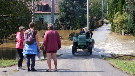 Zátor povodně 2024