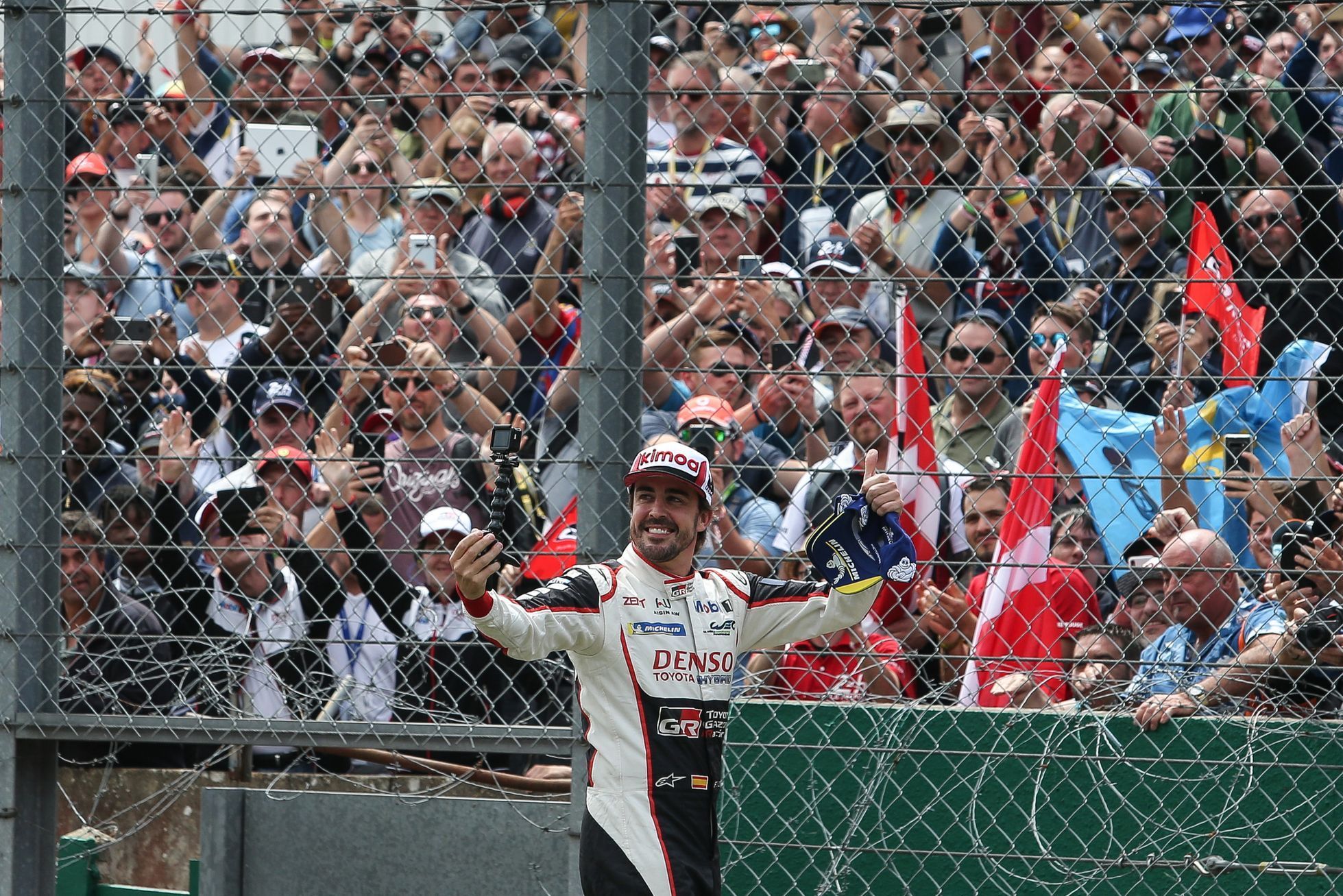 Fernando Alonso ve čtyřiadvacetihodinovce v Le Mans 2019