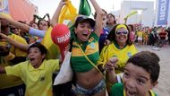 Na brazilské pláži Copacabana propukl znovu pestrý karneval.