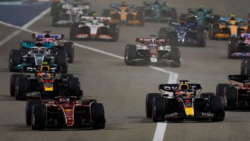 Start Velké ceny Bahrajnu formule 1 2022