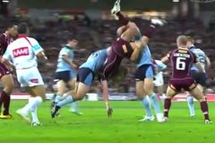 VIDEO Ultimátní rugby! Střety, co nahánějí husí kůži