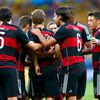Radost Německa v semifinále proti Brazílii na MS ve fotbale 2014