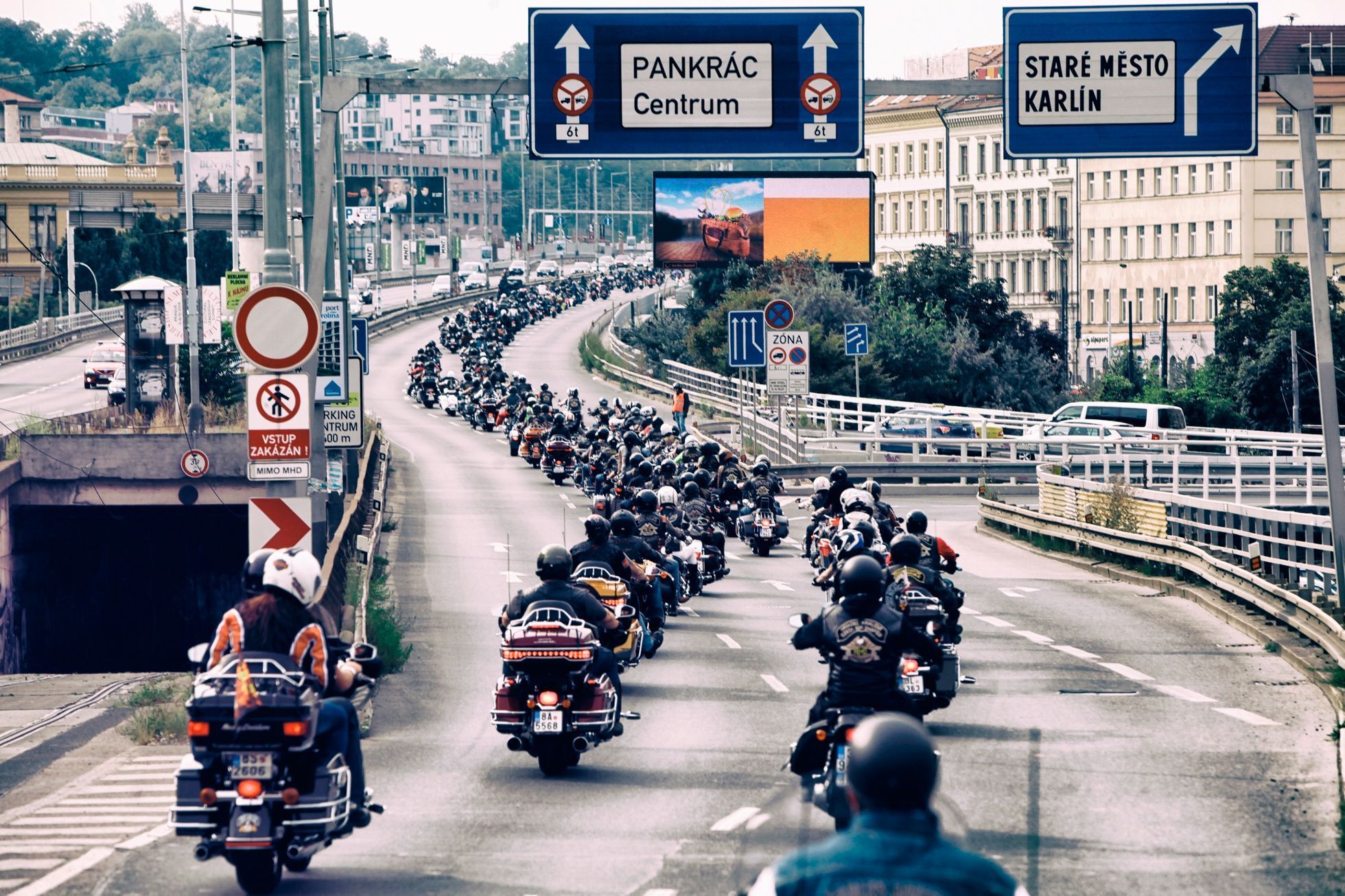 Sraz Harley-Davidson Praha - září 2016