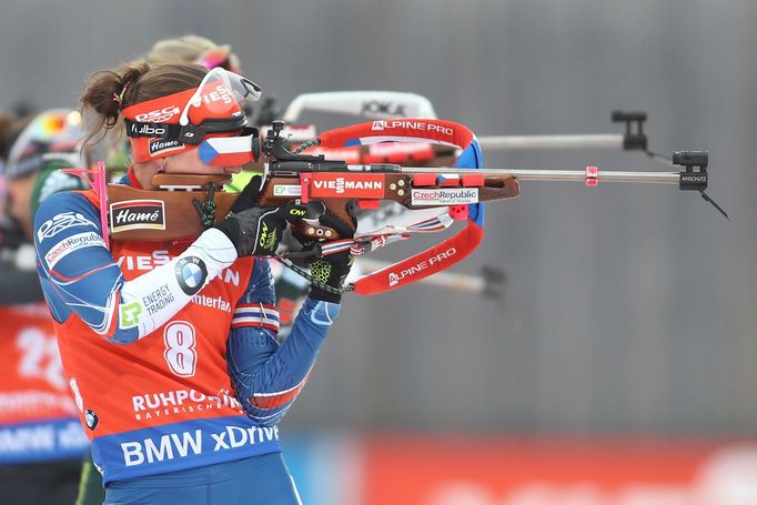 SP Ruhpolding 2018, hromadný závod: Veronika Vítková