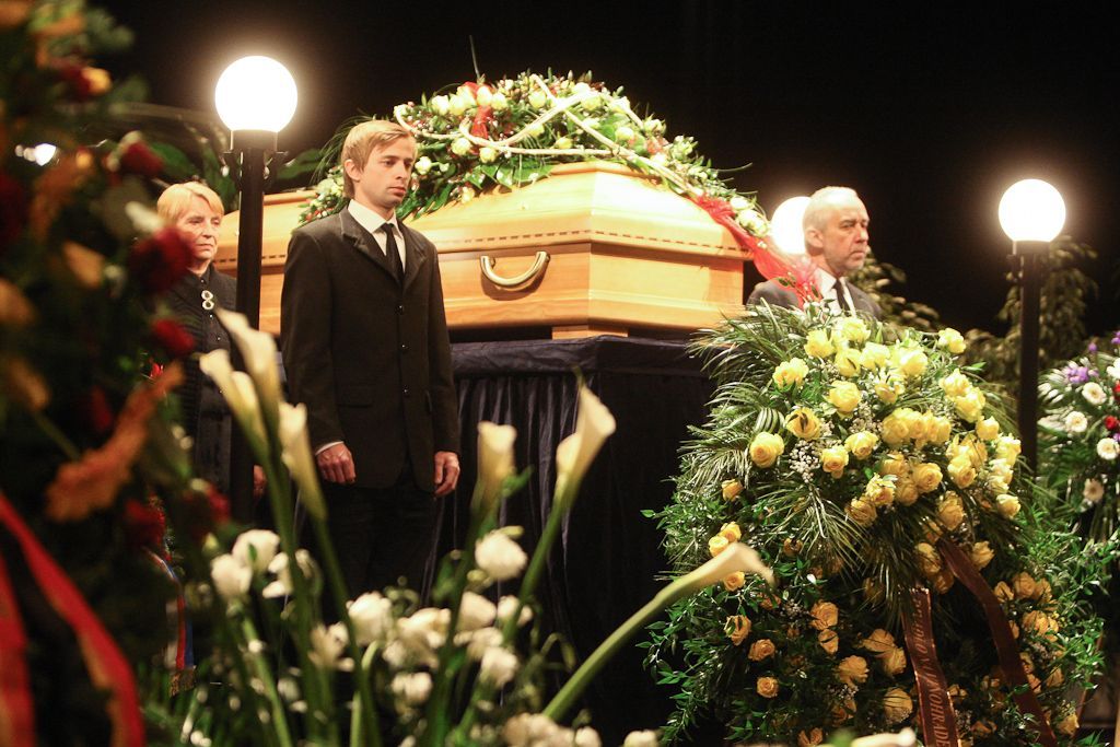 Poslední rozloučení s Jiřinou Jiráskovou