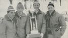 Remsa Boys 1967 (zleva Raška, Hubač, Remsa a velvyslanec v Kanadě Novák)