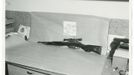 A rifle belonging to Lee Harvey Oswald, accused of assassinating former U.S. President John F. Kennedy, is pictured in this undated Dallas Police Department image from the Dallas Municipal Archives.