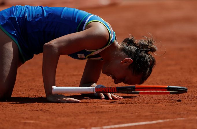 Barbora Strýcová ve 2. kole French Open