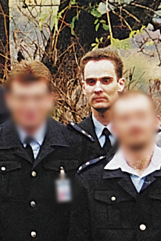 Viktor Kalivoda z doby, kdy krátce zkoušel dostat do služby u Policie ČR. Záběr z Vyšší policejní škola a Střední policejní školy v Praze 9 v Hrdlořezích.