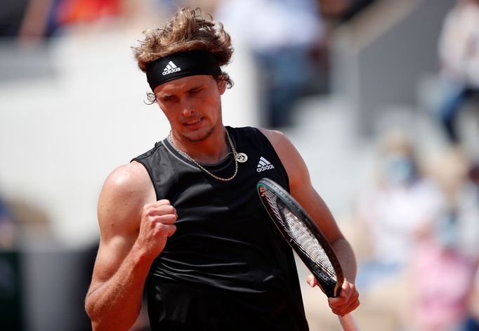 French Open 2021, 4. den (Alexander Zverev)