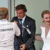 F1, VC Monaka 2015: Nico Rosberg, monacký princ Pierre Casiraghi a princezna Charlene