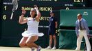 Bartoliová vs. Lisická, finále Wimbledonu 2013