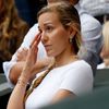 Wimbledon 2015: Jelena Djokovičová, manželka Novaka Djokoviče