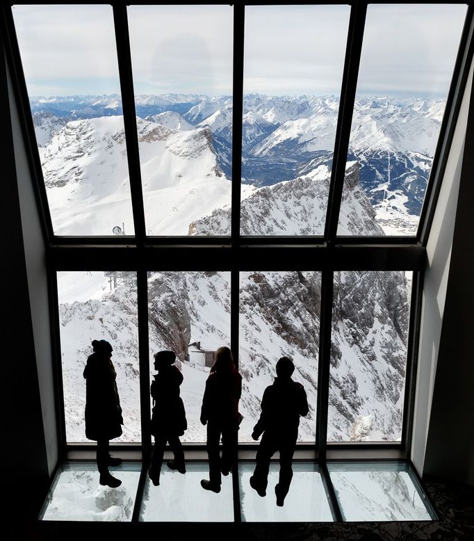 Zugspitz Arena, Ehrwald, Lermoos. Rakousko