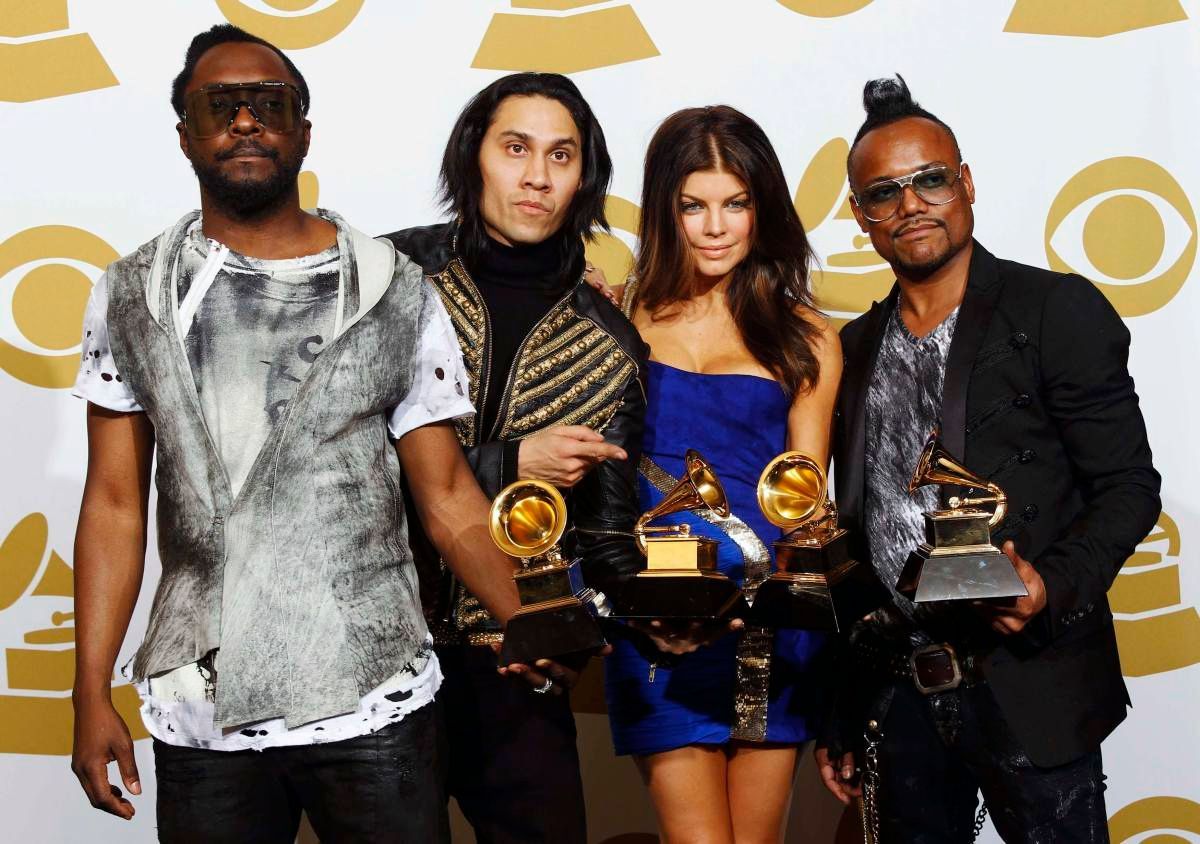 52. Předávání hudebních cen Grammy - Fergie a Black Eyed Peas