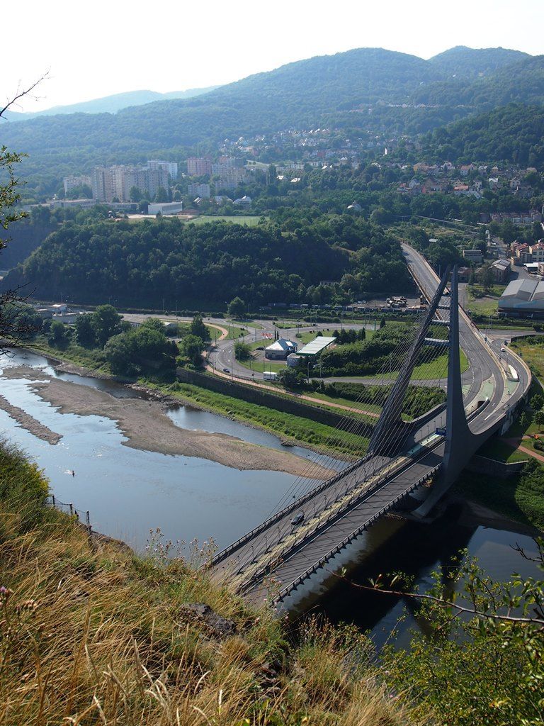 Sucho Labe v Ústí nad Labem 24. 7. 2015
