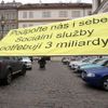 Demonstrace za podporu zákona o sociálních službách