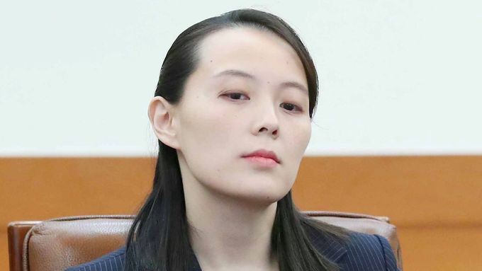 Kim Jo-čong, sestra severokorejského vůdce.