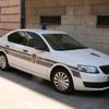 Škoda Octavia chorvatská policie