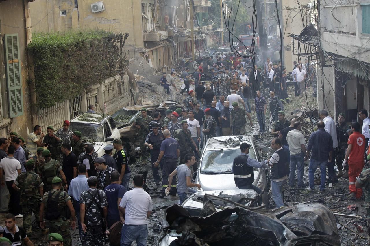 Foto: Exploze v Bejrútu