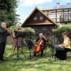 Stará škola Křižany, Liberecký kraj, kulturní památka, hudebník David Landštof