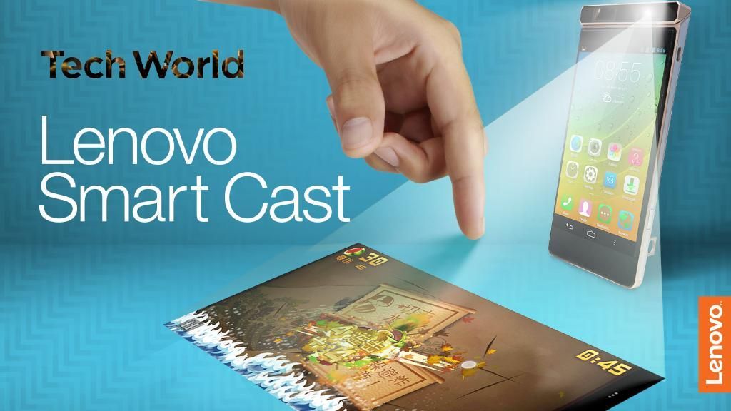 Chytrý telefon Lenovo SmartCast s projektorem